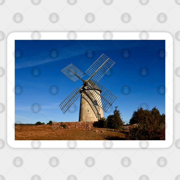Windmill Sticker by Wolf Art / Swiss Artwork Photography